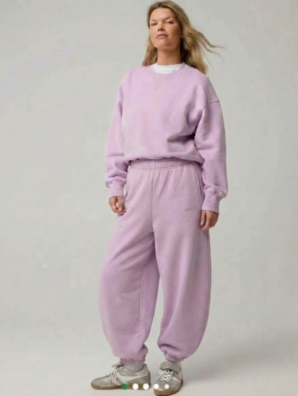NWT OFFLINE By Aerie Cloud Fleece Baggy Jogger size S waist 15.5" up to 18"